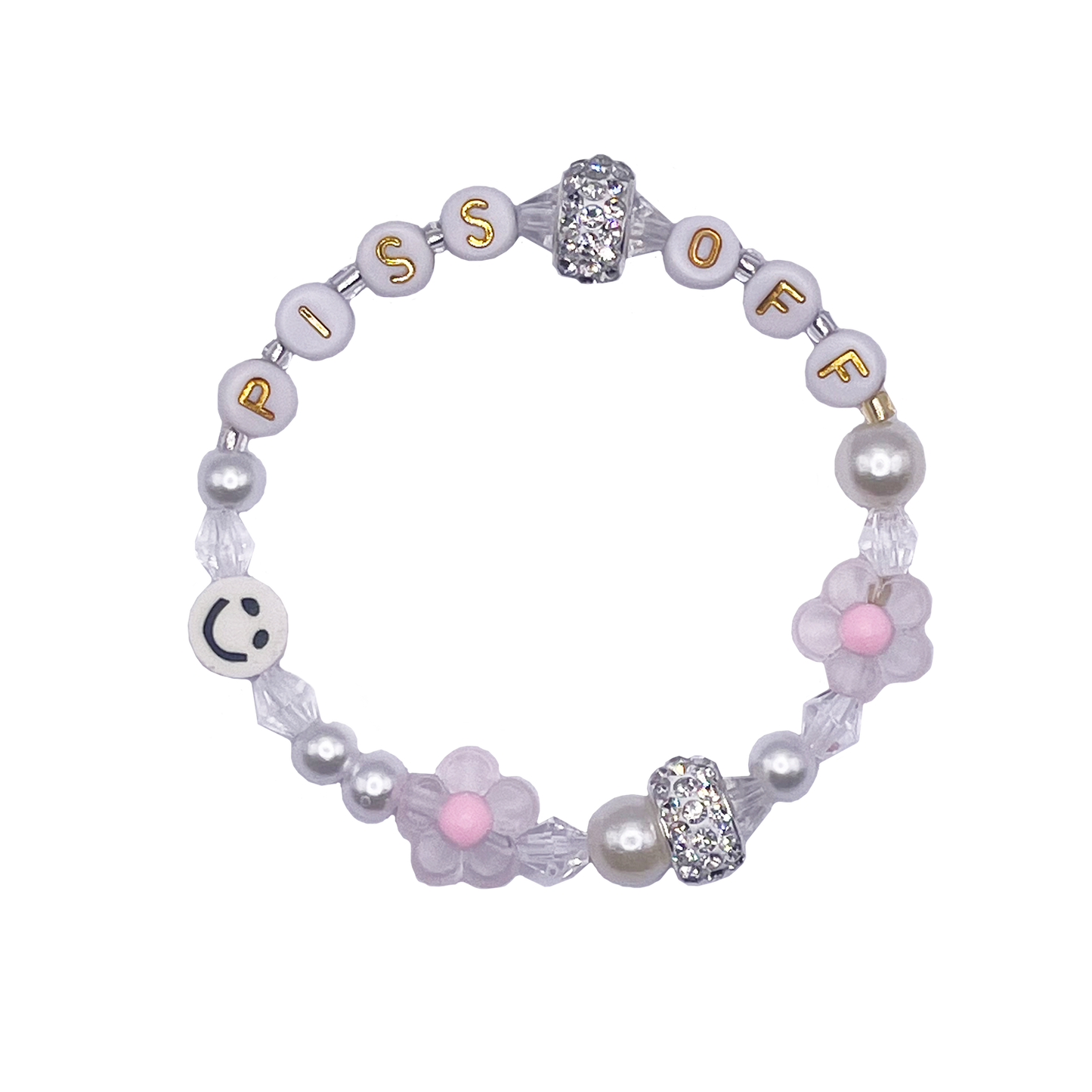 The Unhealthy Club Clear Bracelet