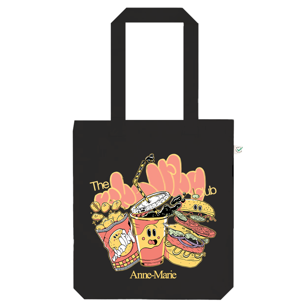 Unhealthy Club Fast Food Tote Bag