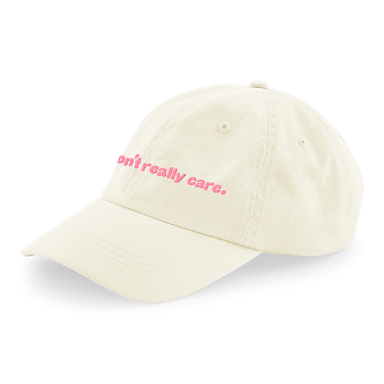 I Dont Really Care Cap Beige I Dont Really Care Cap Beige