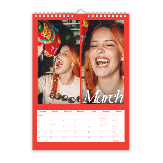Signed 2025 Calendar
