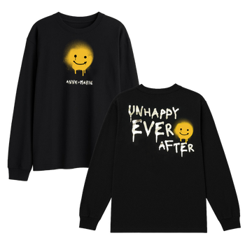 Unhappy Ever After Long Sleeve T-Shirt Black