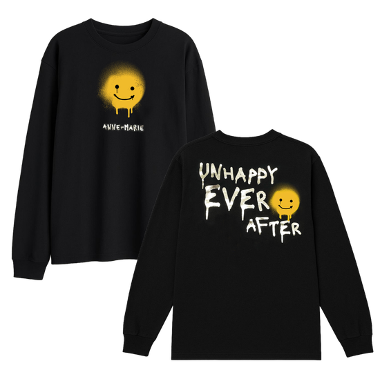 Unhappy Ever After Long Sleeve T-Shirt Black Unhappy Ever After Long Sleeve T-Shirt Black