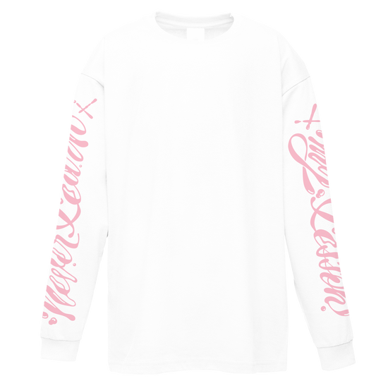 Never Learn My Lesson Longsleeve White