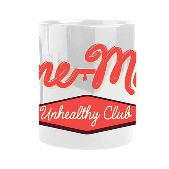 Unhealthy Club Mug White