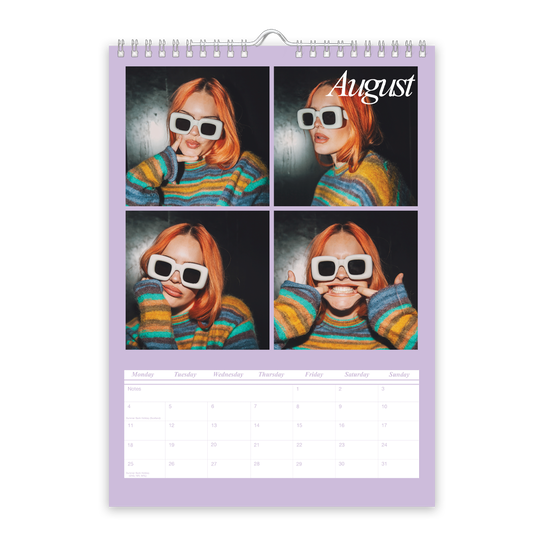 Signed 2025 Calendar
