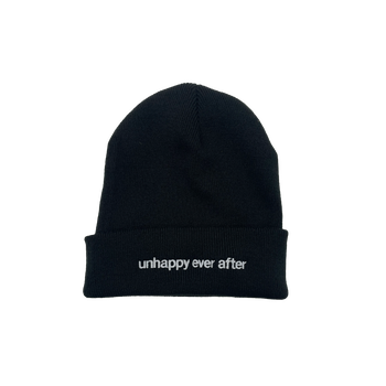 Unhappy Ever After Beanie Black