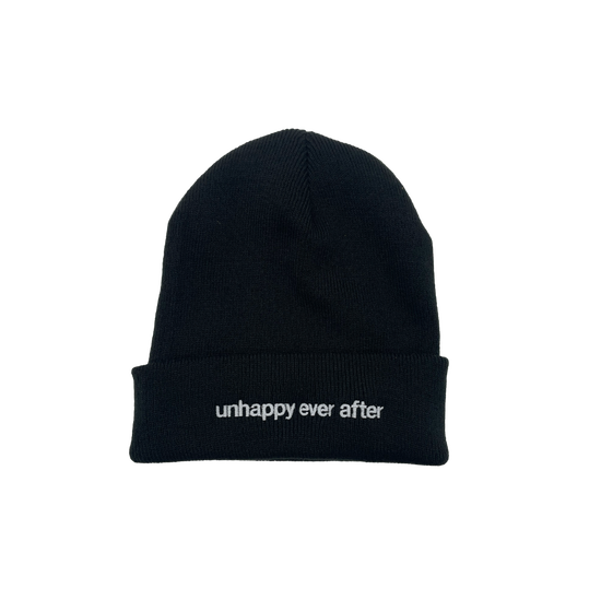 Unhappy Ever After Beanie Black
