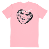 Therapy Photo Heart T-shirt Pink